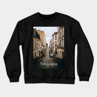 Street Nostalgia Crewneck Sweatshirt